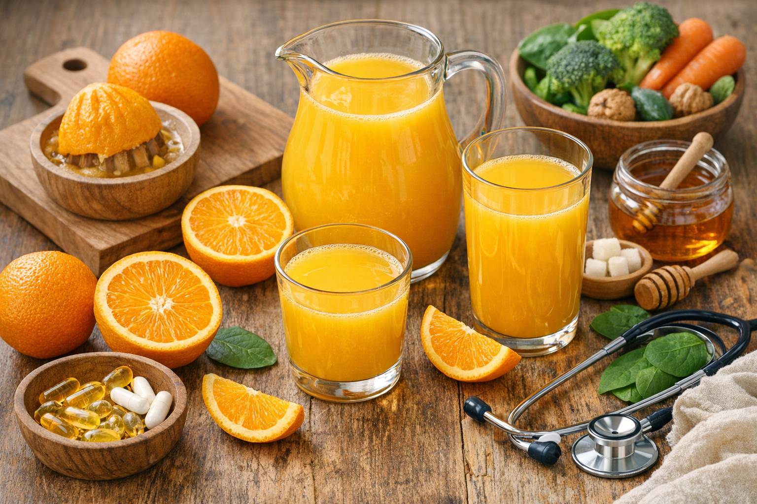 Zumo de naranja natural: beneficios, contraindicaciones y c&oacute;mo elegir el m&aacute;s saludable